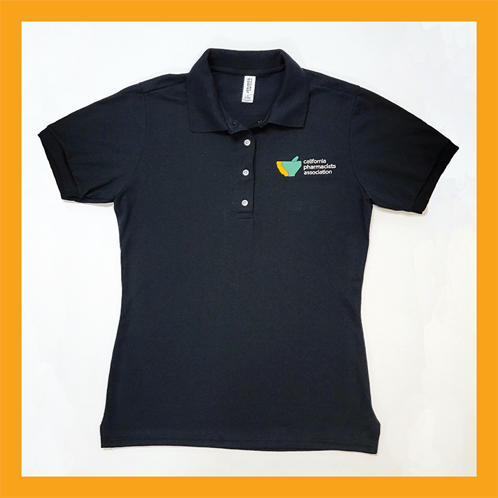 Women's Polo Shirt with Embroidered CPhA Logo